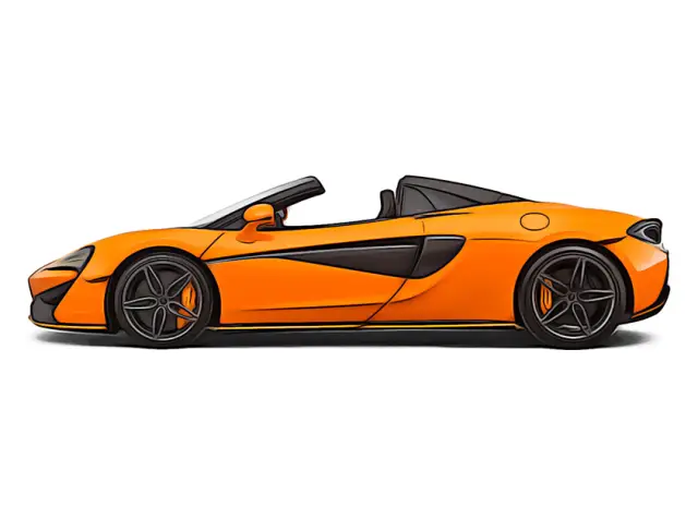mclaren vehicle 360 degree view